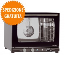 Forno Elettrico a Convezione e Umidificazione Manuale 4 Teglie 46x33